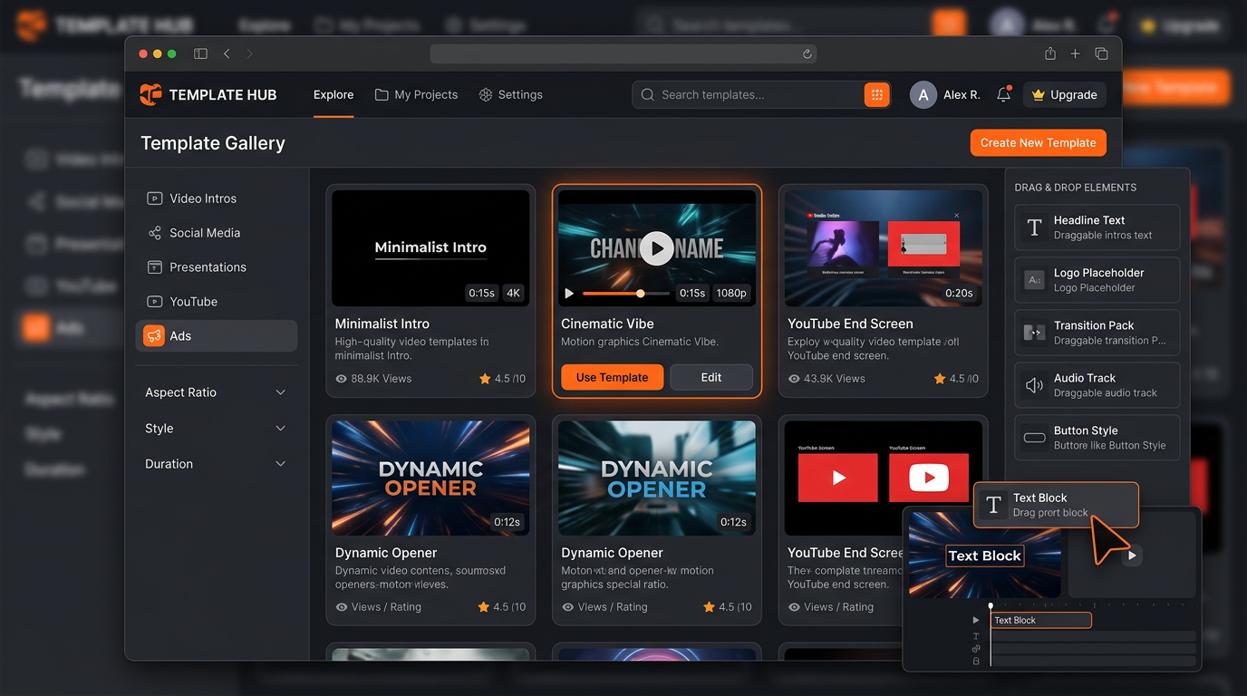 Speed Up Your Video Workflow with AI-Powered Templates