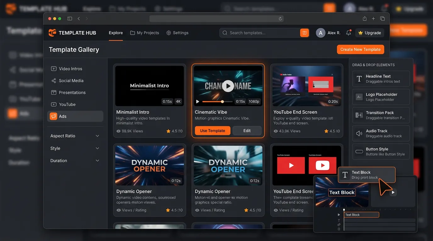 Speed Up Your Video Workflow with AI-Powered Templates