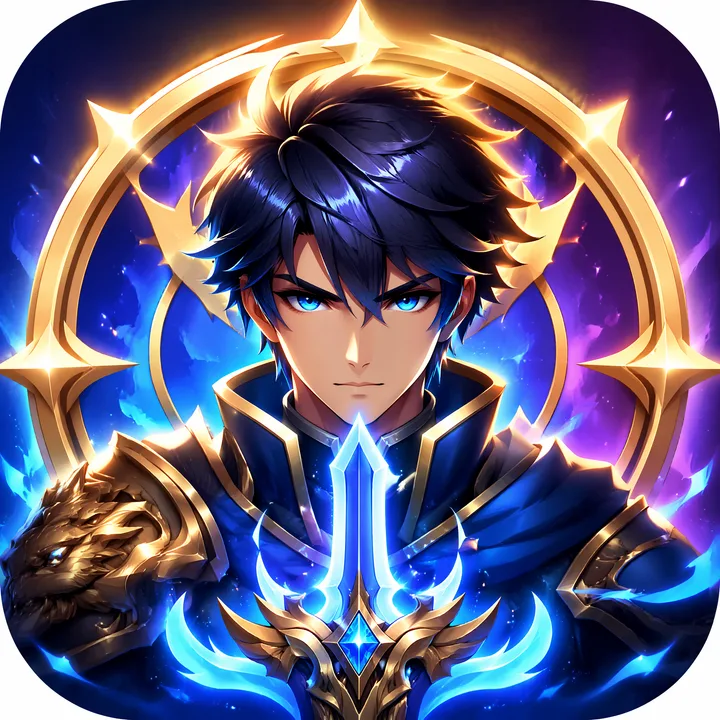 App Icons · Apple & Google Play — AI App Store screenshot for a mobile game